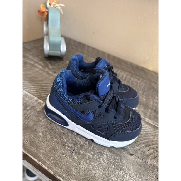 NIKE Air Max IVO(TD) 579997441 Infant Baby Sz.8c Obsidian/Coastal Blue - Picture 2 of 5